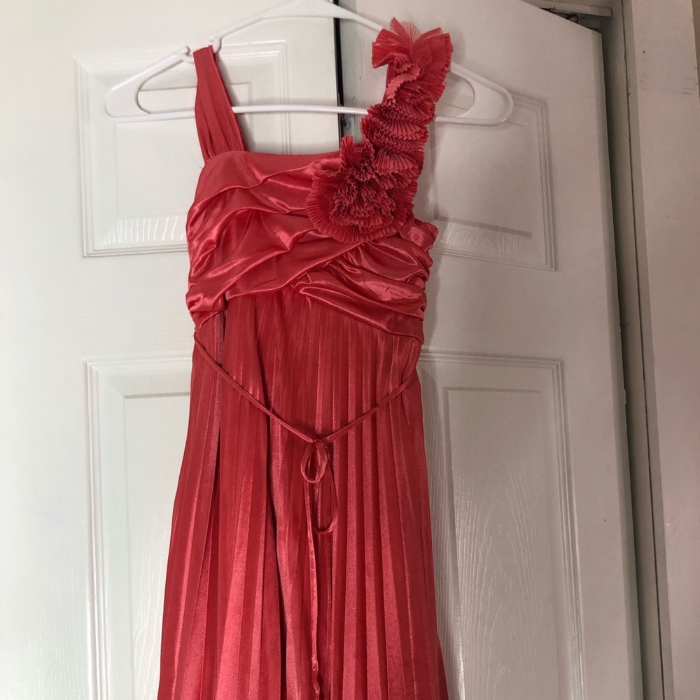 Formal silk dress